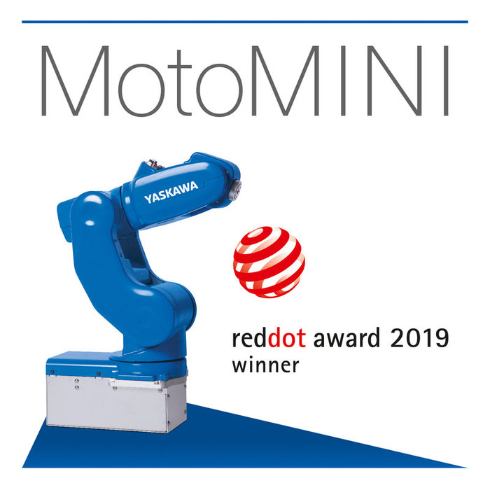Le MotoMINI de YASKAWA reçoit le prix « Red Dot Award : Product Design 2019 »